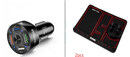 Fast Charge Car Charger One For Four Car Mobile Phone Charger Car Charger - Image 8