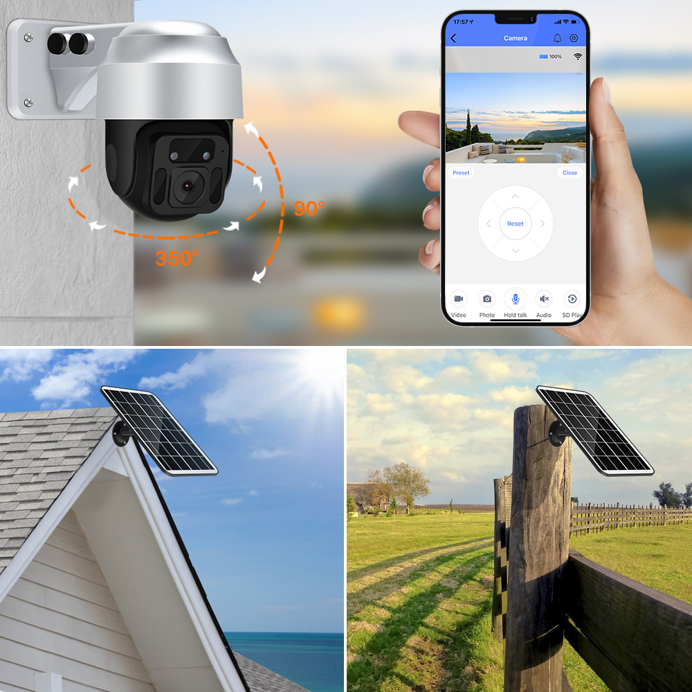 Solar Powered Wireless WiFi Surveillance Camera - Image 3