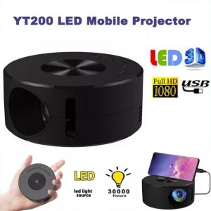 Smart Projector WiFi Portable 1080P Home...