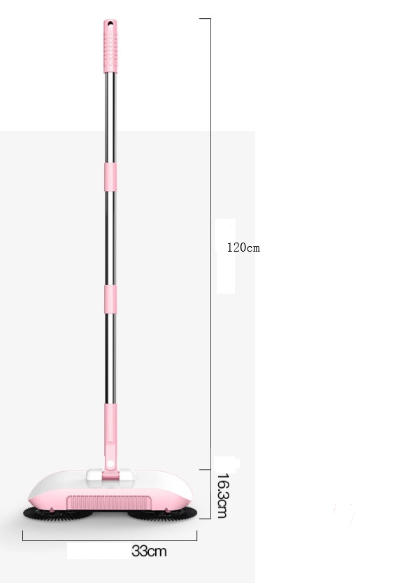 Hand Push Sweeper Household Broom Dustpan Mop Floor All-in-one Machine Gift Mop Sweeper - Image 7
