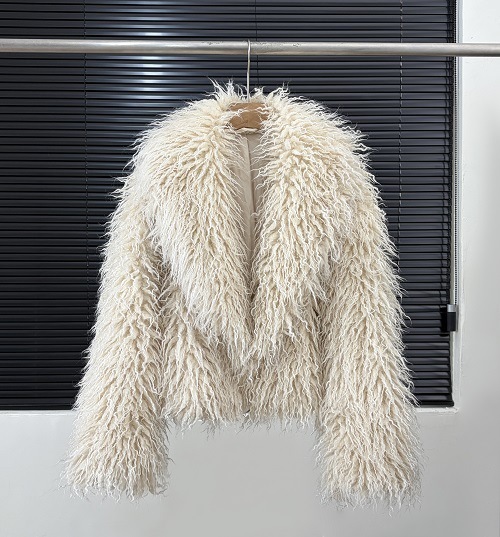 Faux Mink Velvet Thickened Faux Fur Coat - Image 5