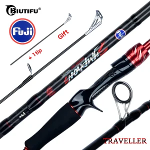 BIUTIFU Traveller Spinning Casting Fuji ...