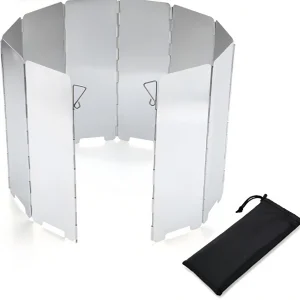 8/9/10 Plates Gas Stove Wind Shield Outd...