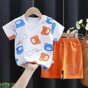 Kids Clothes Set Baby Boy/Girl T-Shirt +...