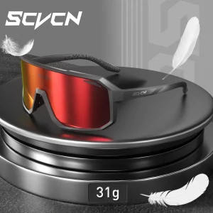 SCVCN Men bicycle Cycling Sunglasses Wom...