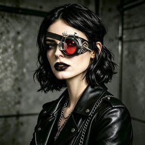 Steampunk Retro Gear Rivet Goggles