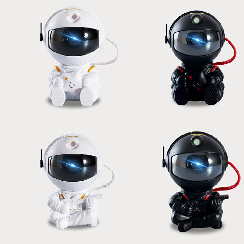 Mini Version Of Astronaut Star Projection Lamp Creative Gift Atmosphere Decorative Lamp Colorful Flowing Starry Night Light - Image 2