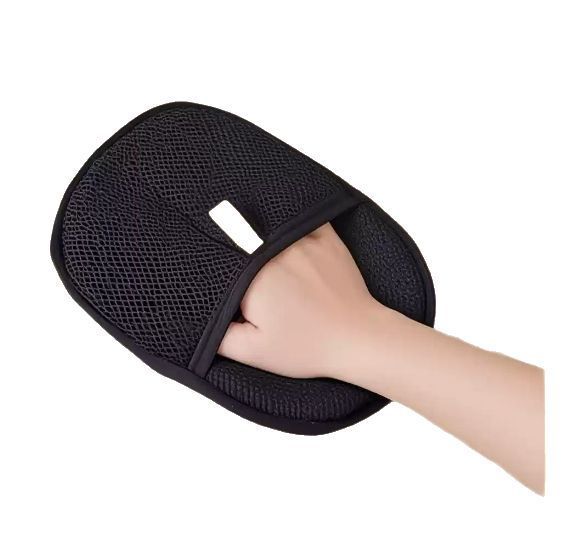 Pet Hair Remover Mitt Pet Hair Remover Gloves Deshedding Brush Glove For Dog Cat Rabbit With Long Short Curly Hair - Image 9