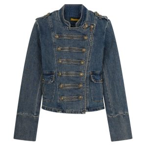 American-Style Retro Court-Style Waist-C...