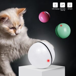 LED Laser Electronic Rolling Pet Funny C...