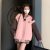 Womens Casual Loose-fit Crew-neck Jacket