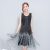 Retro Sequined Elegant Tassel Sleeveless Dress
