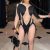 Long-length Womens Apparel For Foreign Trade New Sheer Mesh Design With Contrasting Colors