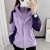 Outdoor Two-piece Windproof 3-in-1 Jacket, Plus-size
