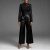 Womens Retro-Style Fashionable Black Lace Top